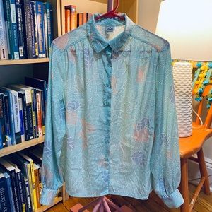 Sweet pastel vintage blouse